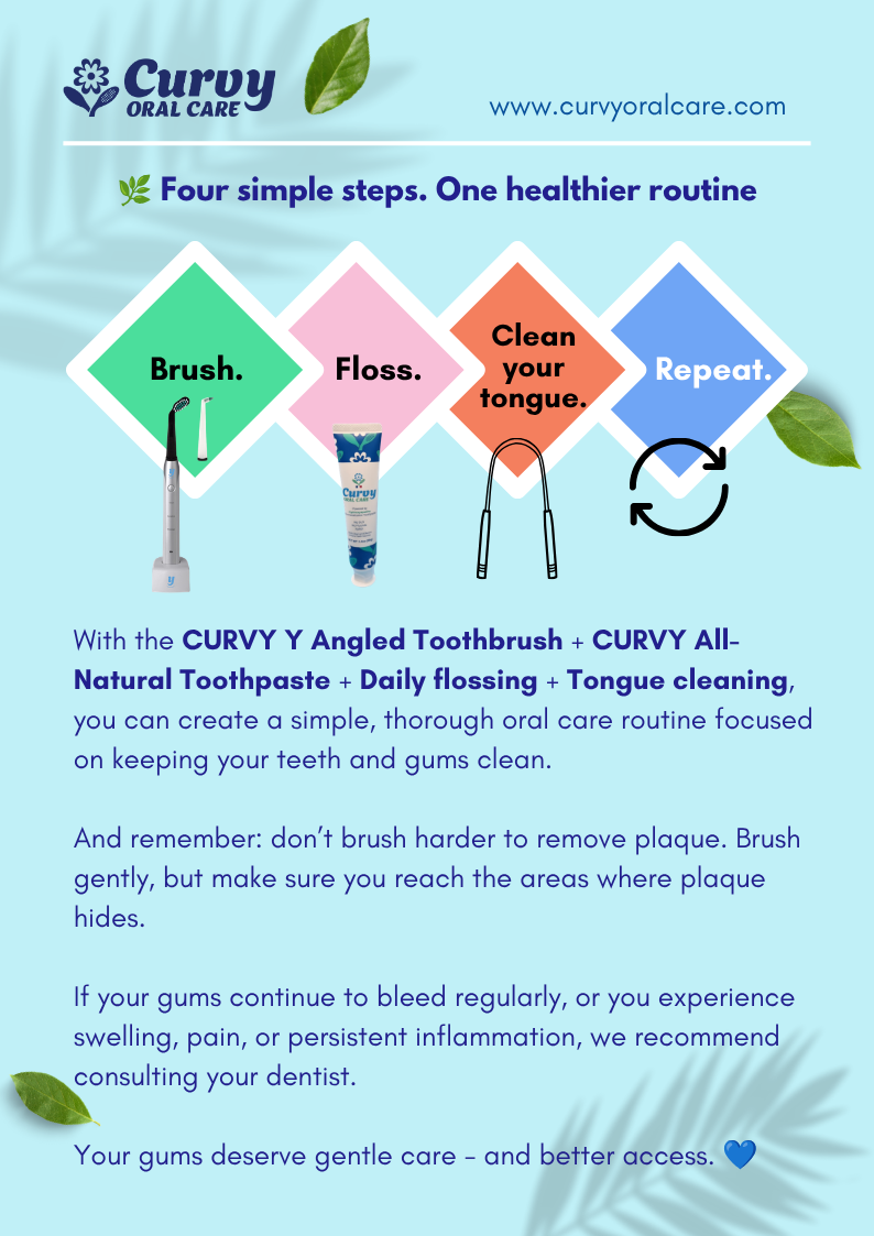 4 simple steps for healthier gums;